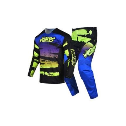 Men’s Motocross Jersey & Pants Combo MX Gear Set Custom Fit Off-Road Dirt Bike Racing Suit for Trail and Track Use