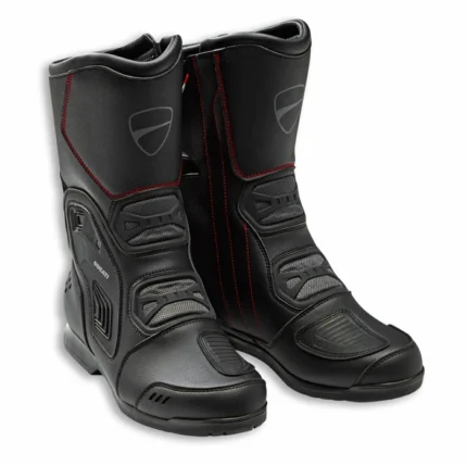 Men’s Leather Motorbike Boots – Ducati Racing Performance Footwear